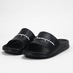 Champion Claquettes Logo Noir Confortable Homme