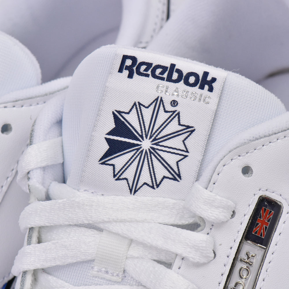 REEBOK CLASSIC LEATHER WHITE/WHITE/NAVY﻿ 9