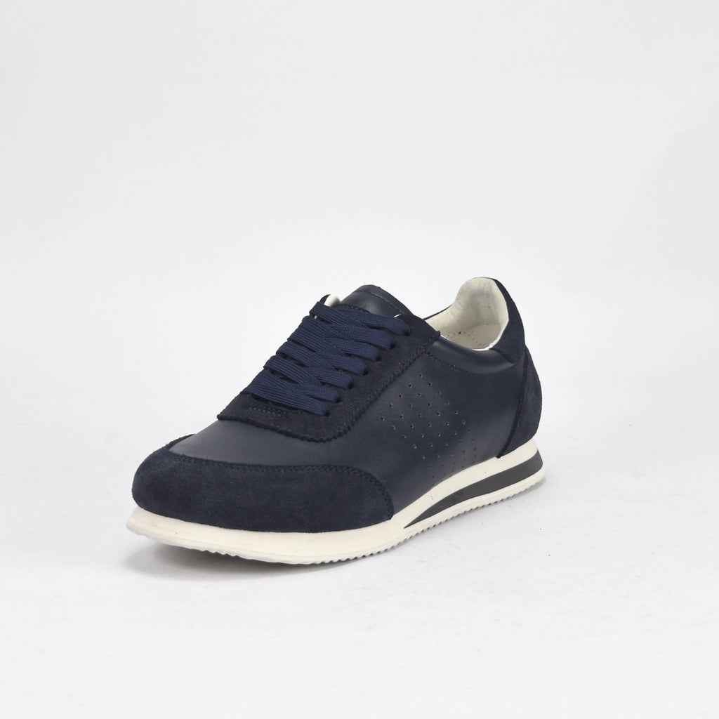 Brunello Cucinelli Baskets Cuir et Daim Élégantes Homme