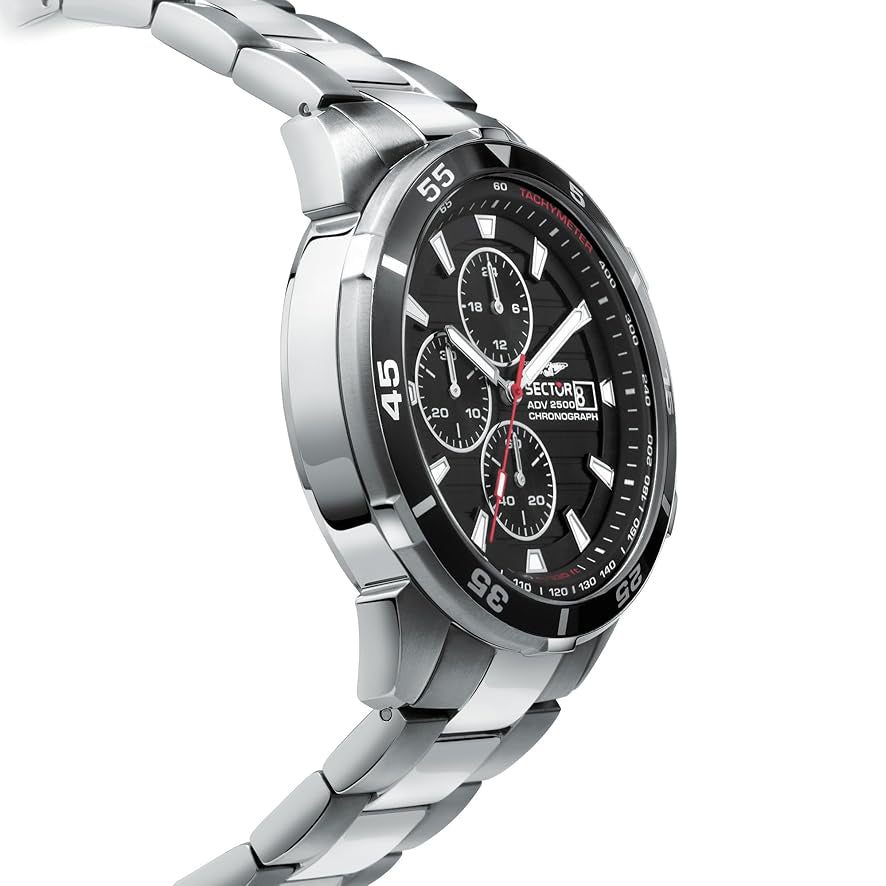 Sector Montre Chronographe Acier Inoxydable Homme