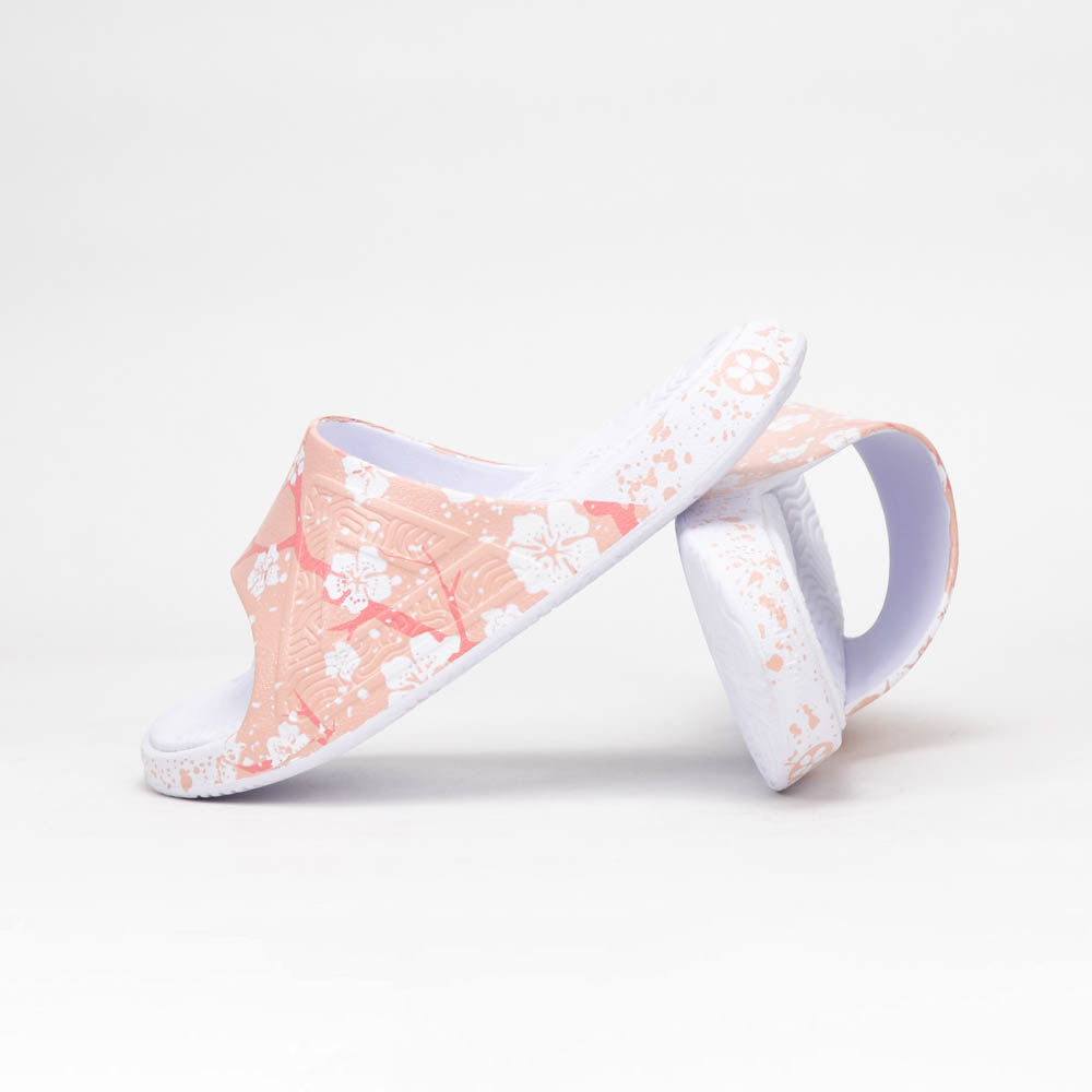 Peak Claquettes Taichi Motif Floral Confort Femme
