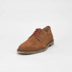 André Chaussures Derby en Daim Marron Élégantes Homme