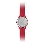 Montre Lacoste Rouge Bracelet Silicone Élégante Unisexe