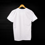 True T-shirt Blanc Logo Gris Homme