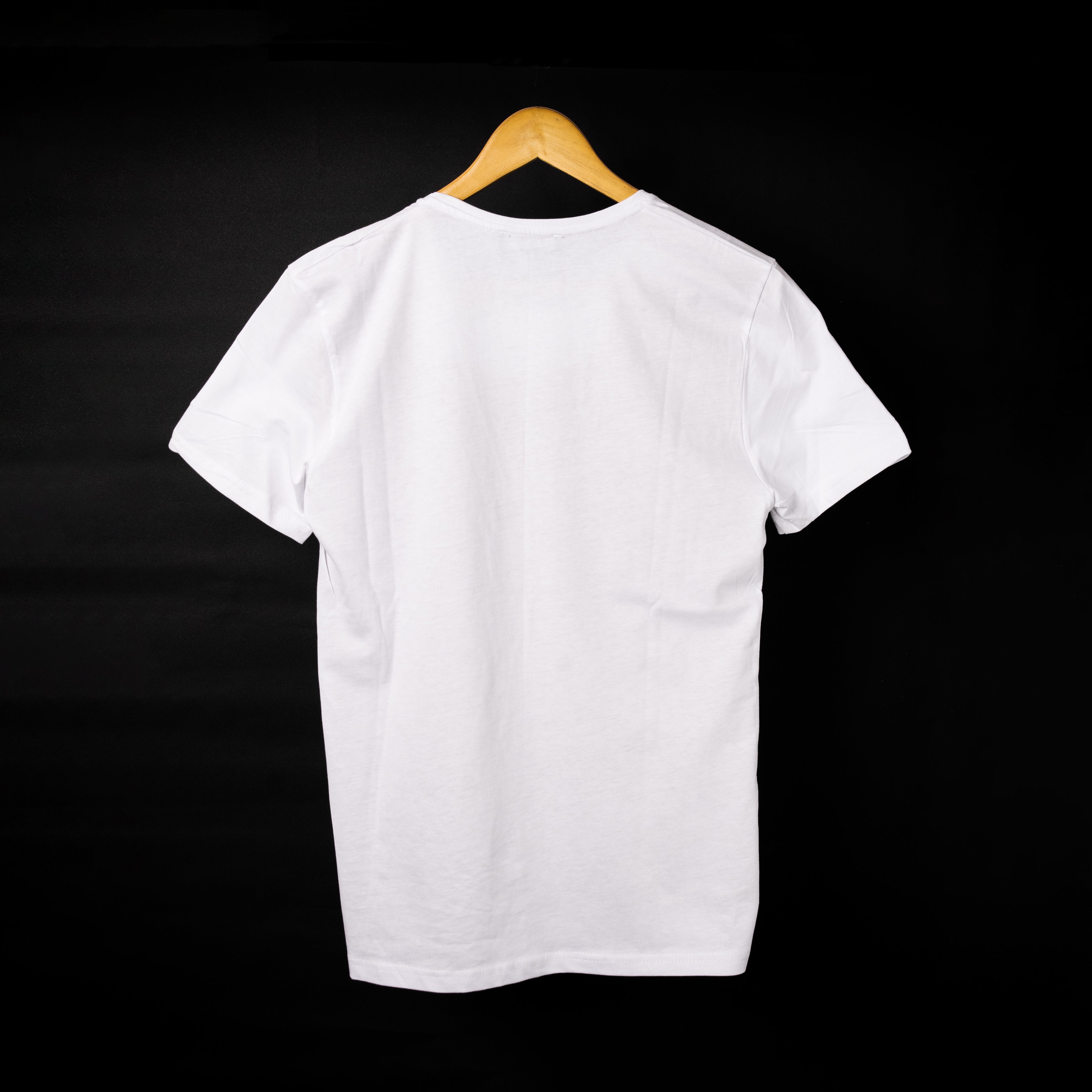 True T-shirt Blanc Logo Gris Homme