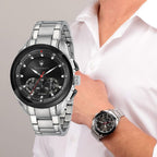 Maserati Traguardo Montre Chronographe Élégante Homme