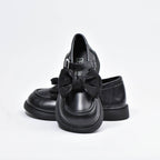 Chaussure Princesse Noir boucle carré noeud papillion ﻿ 8
