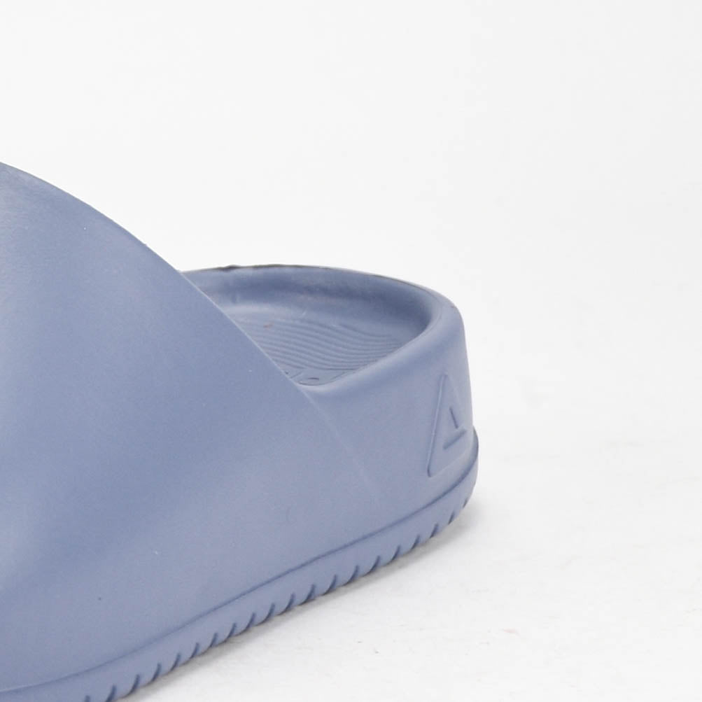 Peak Claquettes Slippers Confortables Bleu Gris Homme