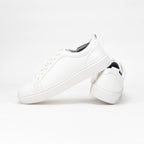 Massimo Baskets Minimalistes Blanc Homme
