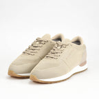 VO7 Sneakers Milan Knit Respirantes Beige Homme