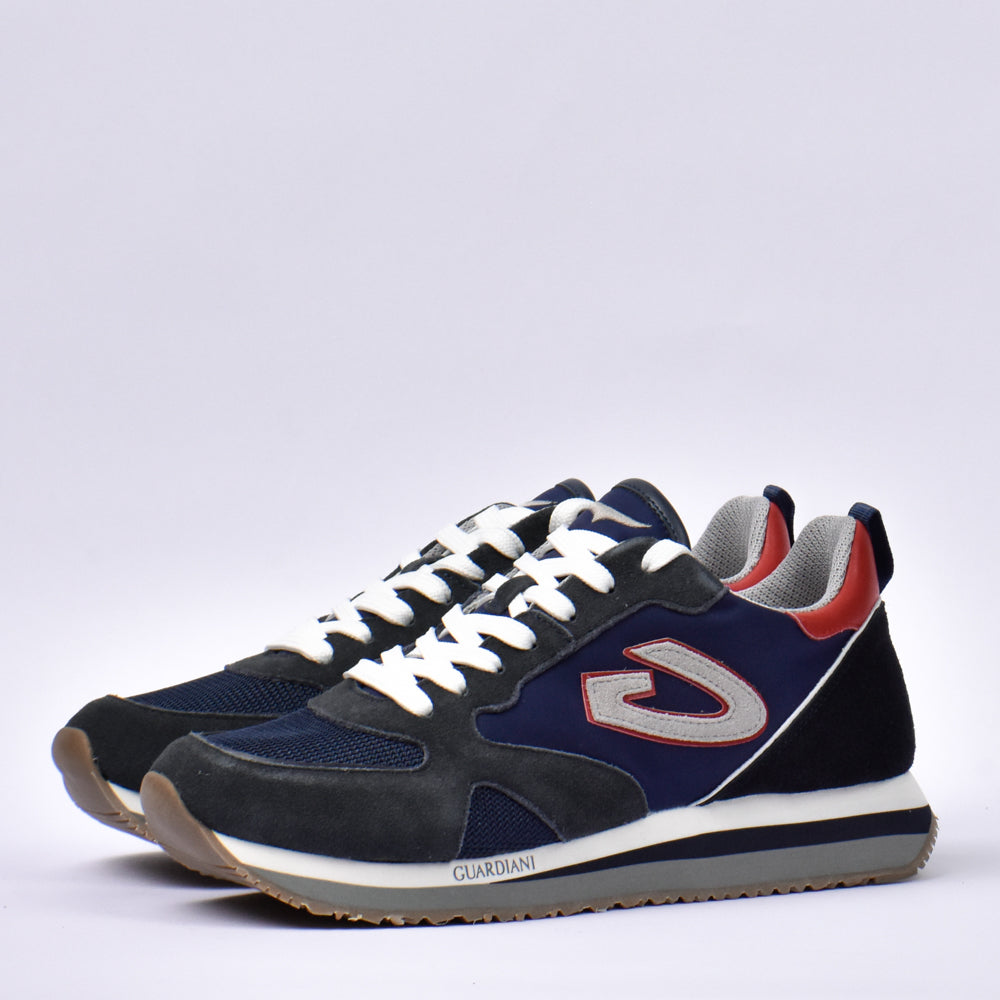 Alberto Guardiani Sneakers Sport Chic en Daim Homme