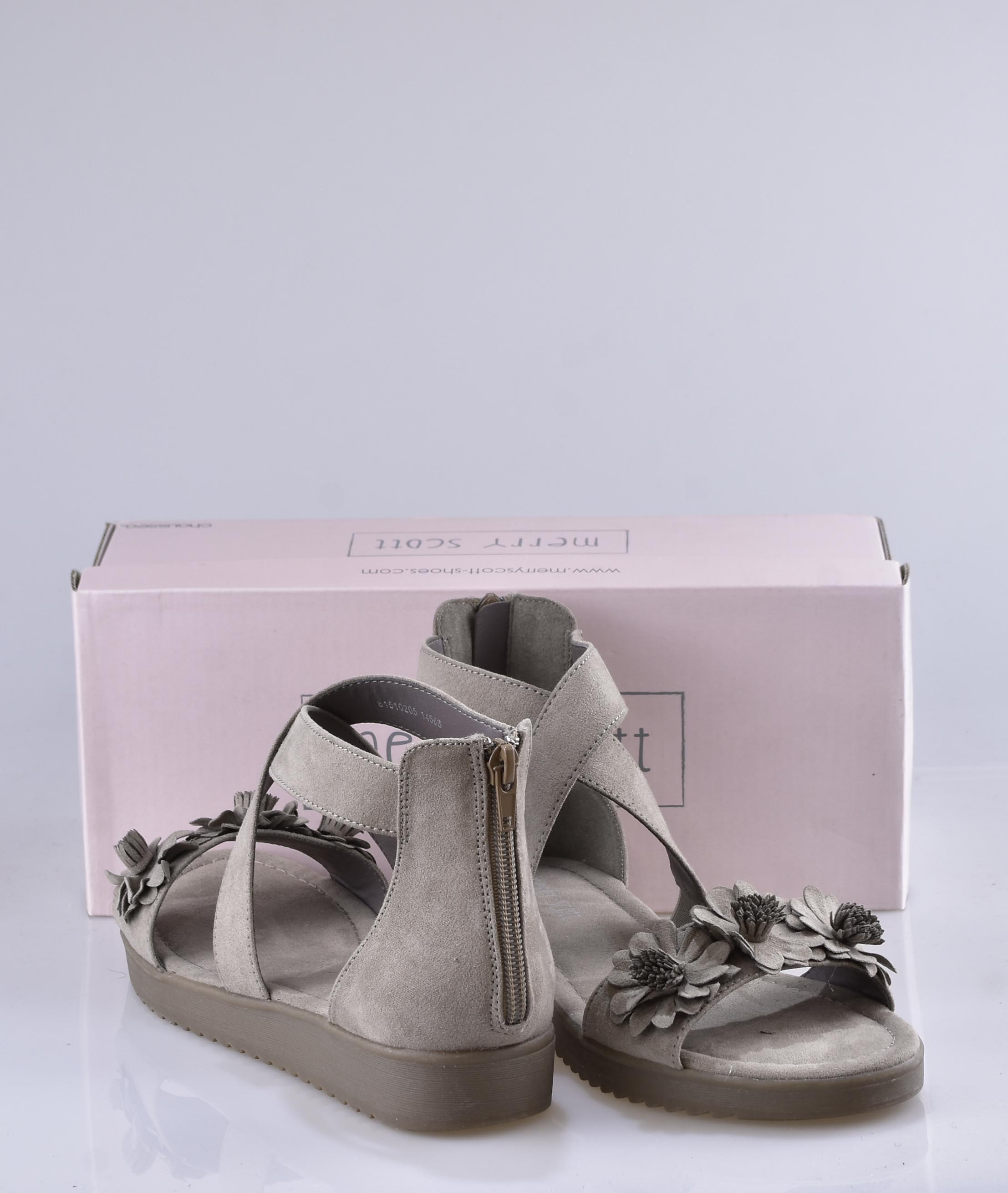 Sandale femme BLACK Merry scott Gris 8150205 s﻿ 2