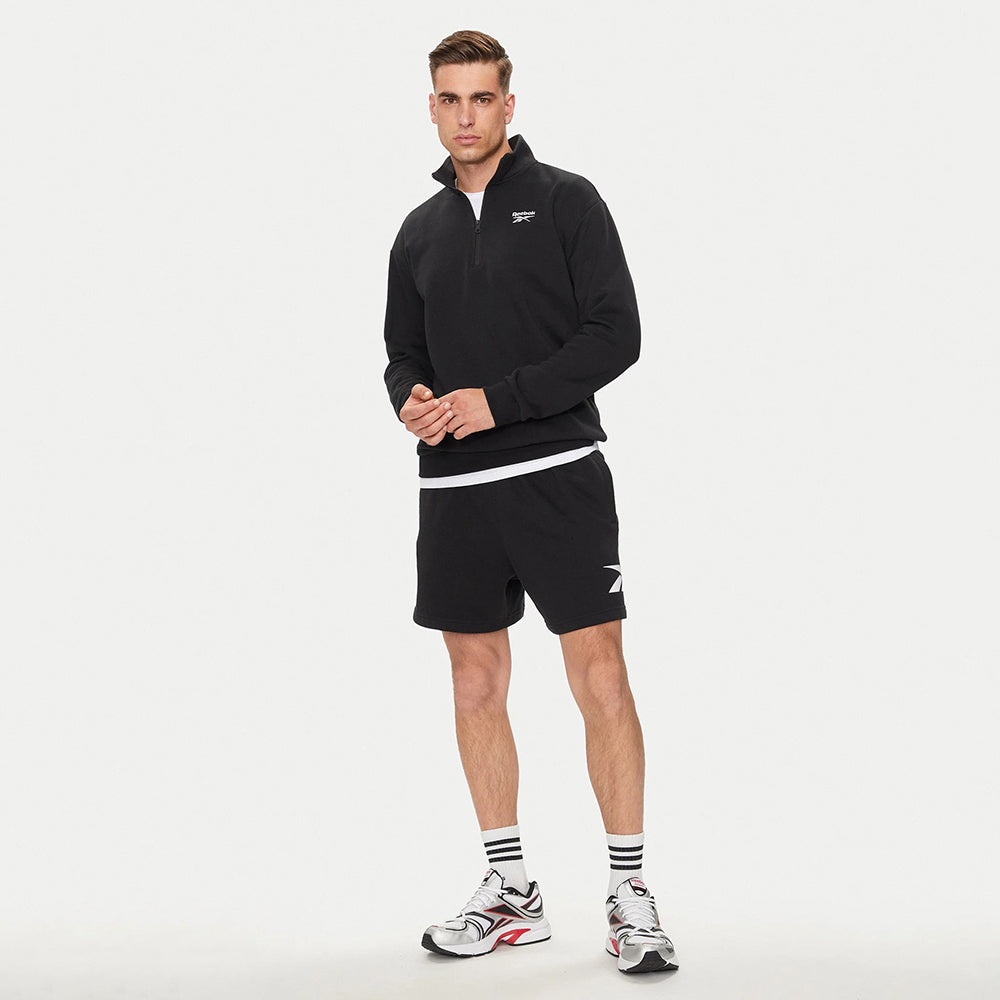 Reebok Sweat-shirt Col Montant Zippé Confort Homme