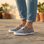 André Baskets Rayées Style Marin Femme
