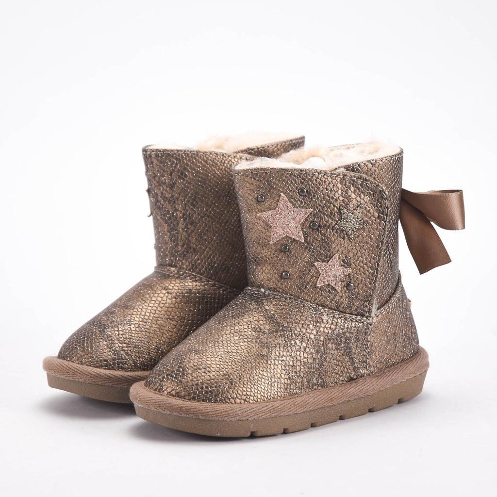 Chicco Bottines Fourrées à Étoiles Fille
