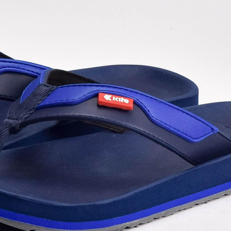 Kito Tongs Confortables Bleu Marine Homme