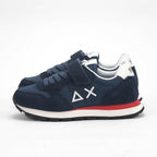 SUN68 Sneakers en Daim et Textile à Scratch pour Enfant