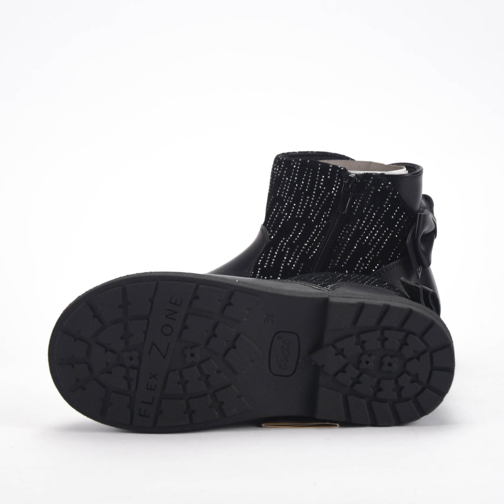 Chicco Bottines Corry à Paillettes et Nœud pour Fille