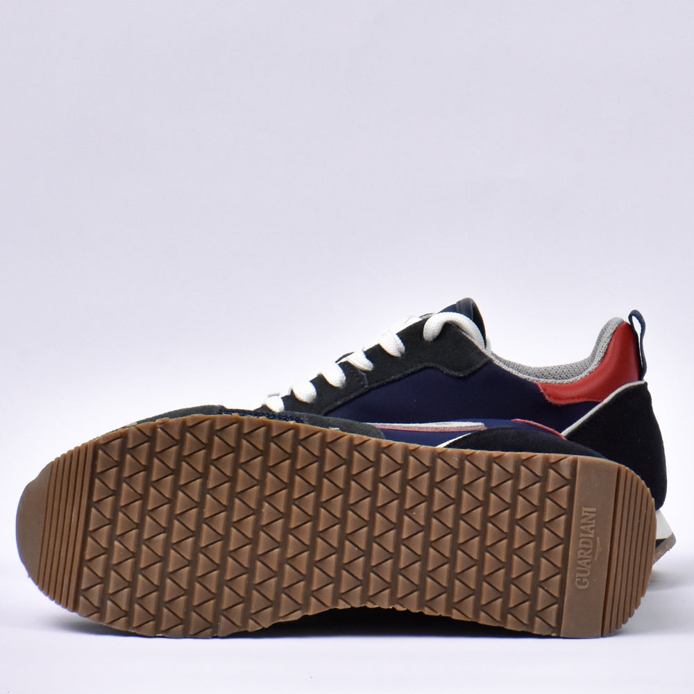 Alberto Guardiani Sneakers Sport Chic en Daim Homme