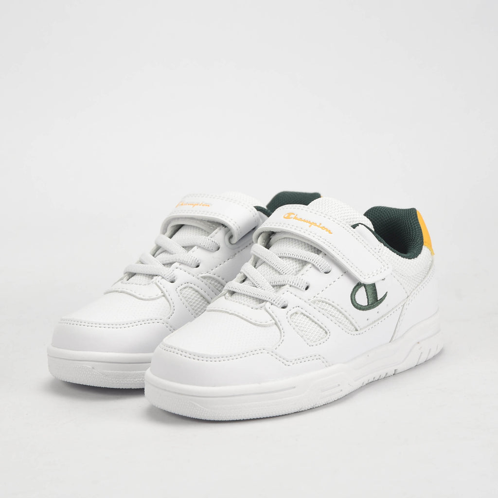 Champion Baskets Basses à Scratch Enfant Blanc