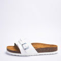 BIRKSBOT  CUIR BLANC﻿ 3