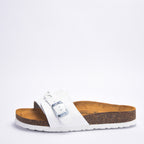 BIRKSBOT  CUIR BLANC﻿ 3