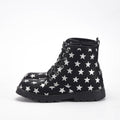 Chicco Bottines à Étoiles Argentées pour Fille