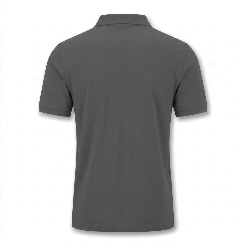 Kimland Polo Homme Élégant Gris Décontracté