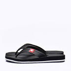 Kito Claquettes Tongs Confortables Noir Homme