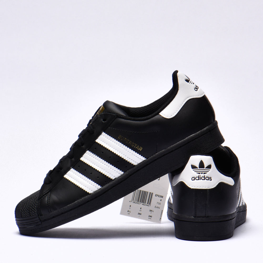 Adidas Superstar Baskets Classiques Noir et Blanc Unisexe