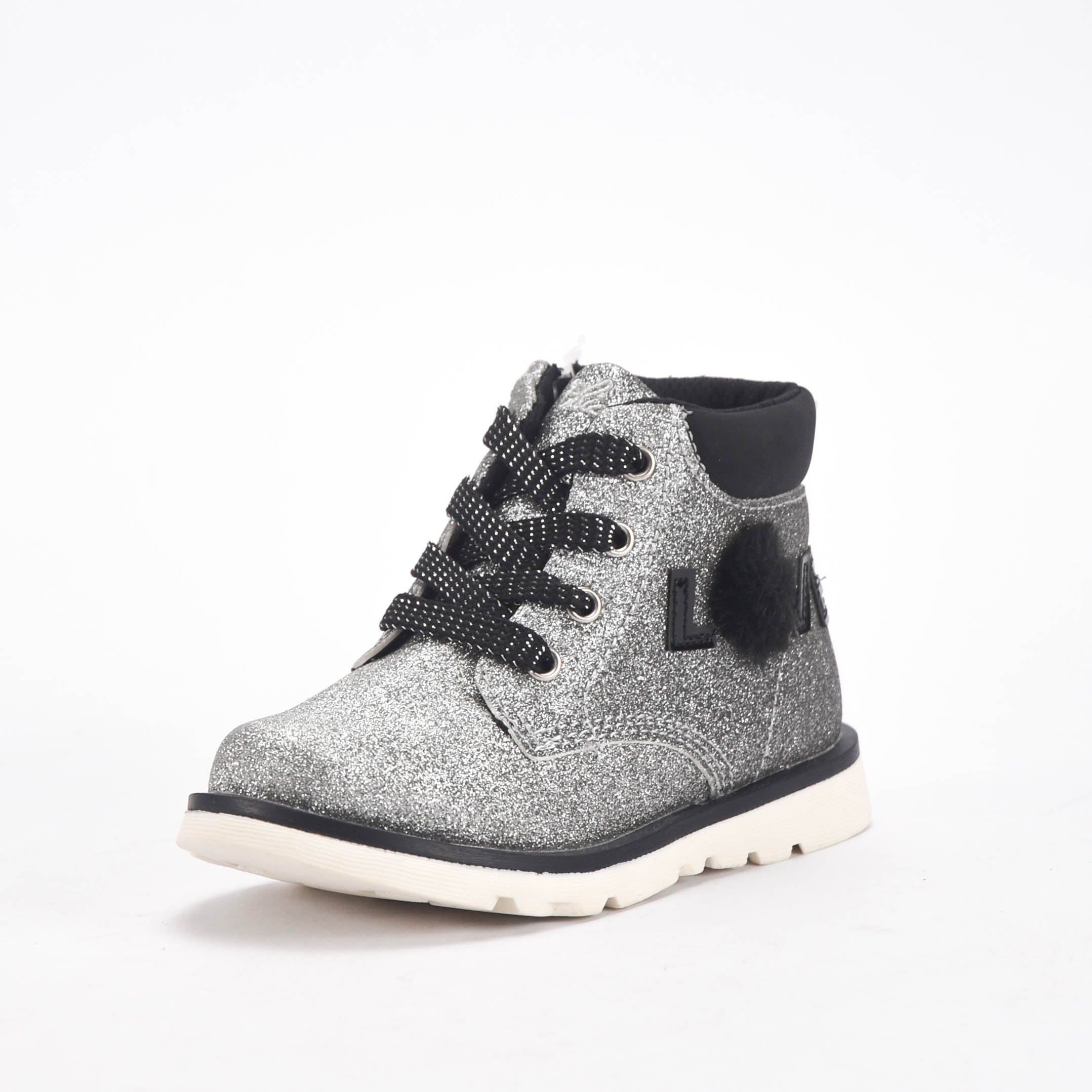 Chicco Bottines Pailletées avec Fermeture Éclair Fille