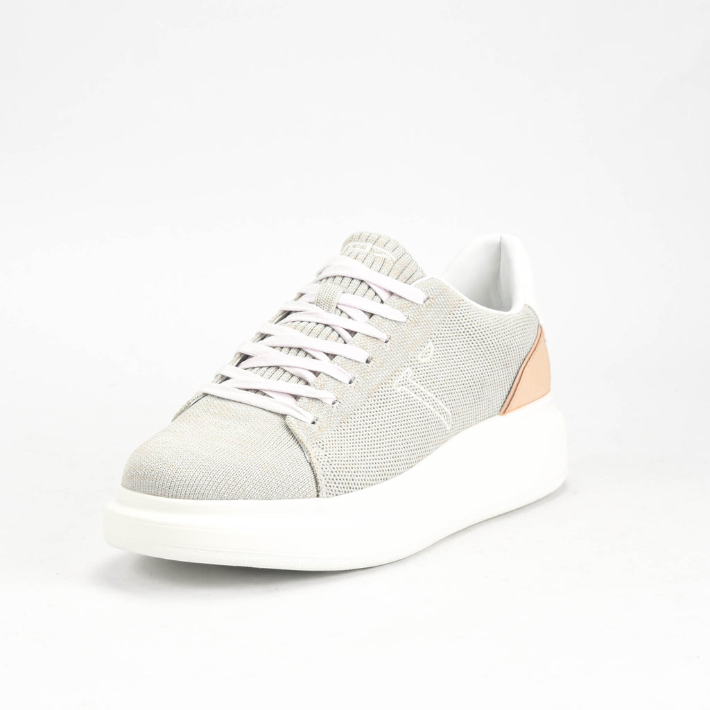 VO7 Baskets Elysee Beige Confortables Homme