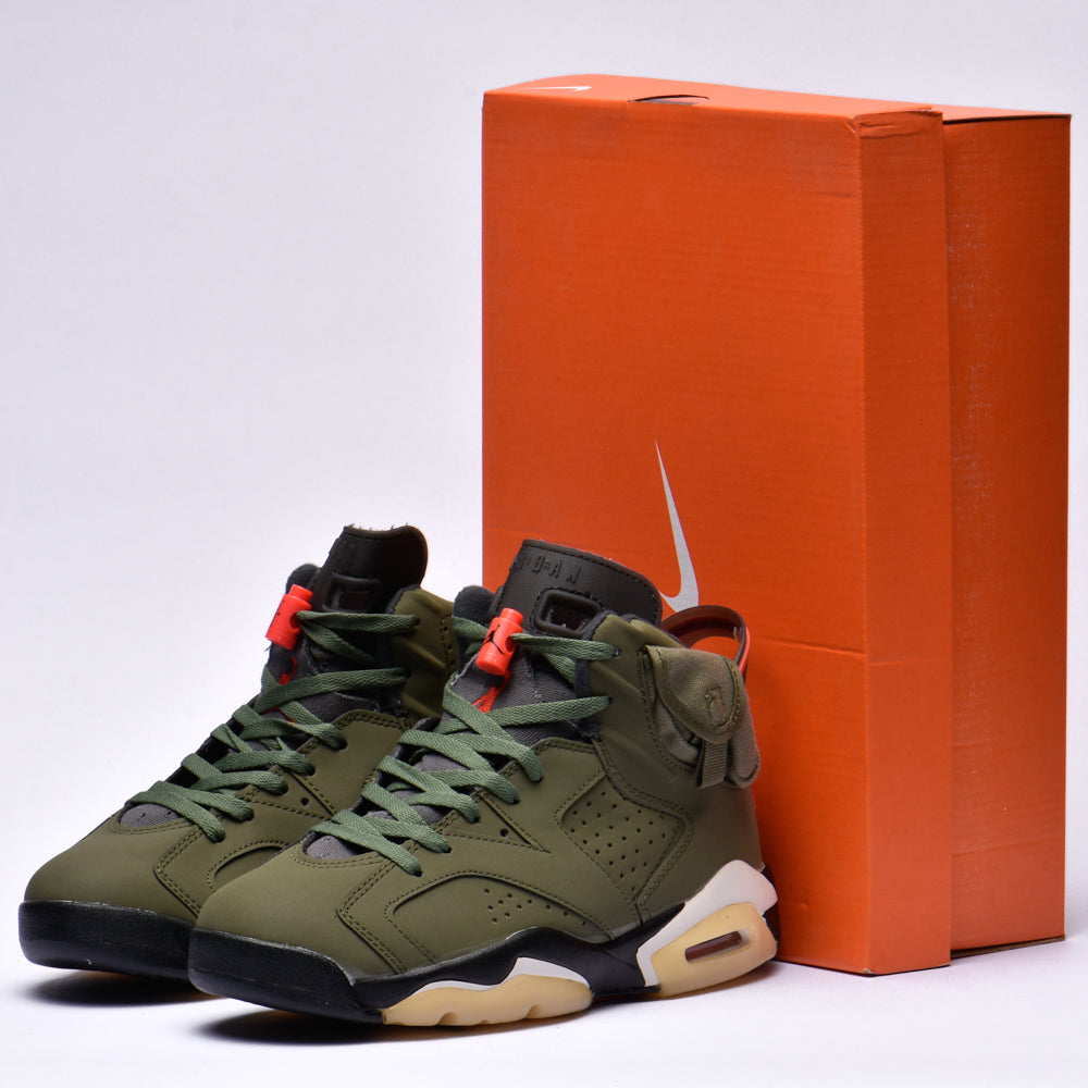 Nike Jordan 6 Sneakers Style Militaire Homme