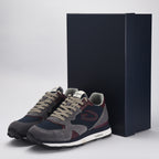 Guardiani Sneakers Casual en Cuir et Daim Homme