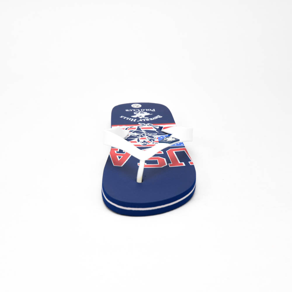 Beverly Hills Polo Club Claquettes Motif USA Homme