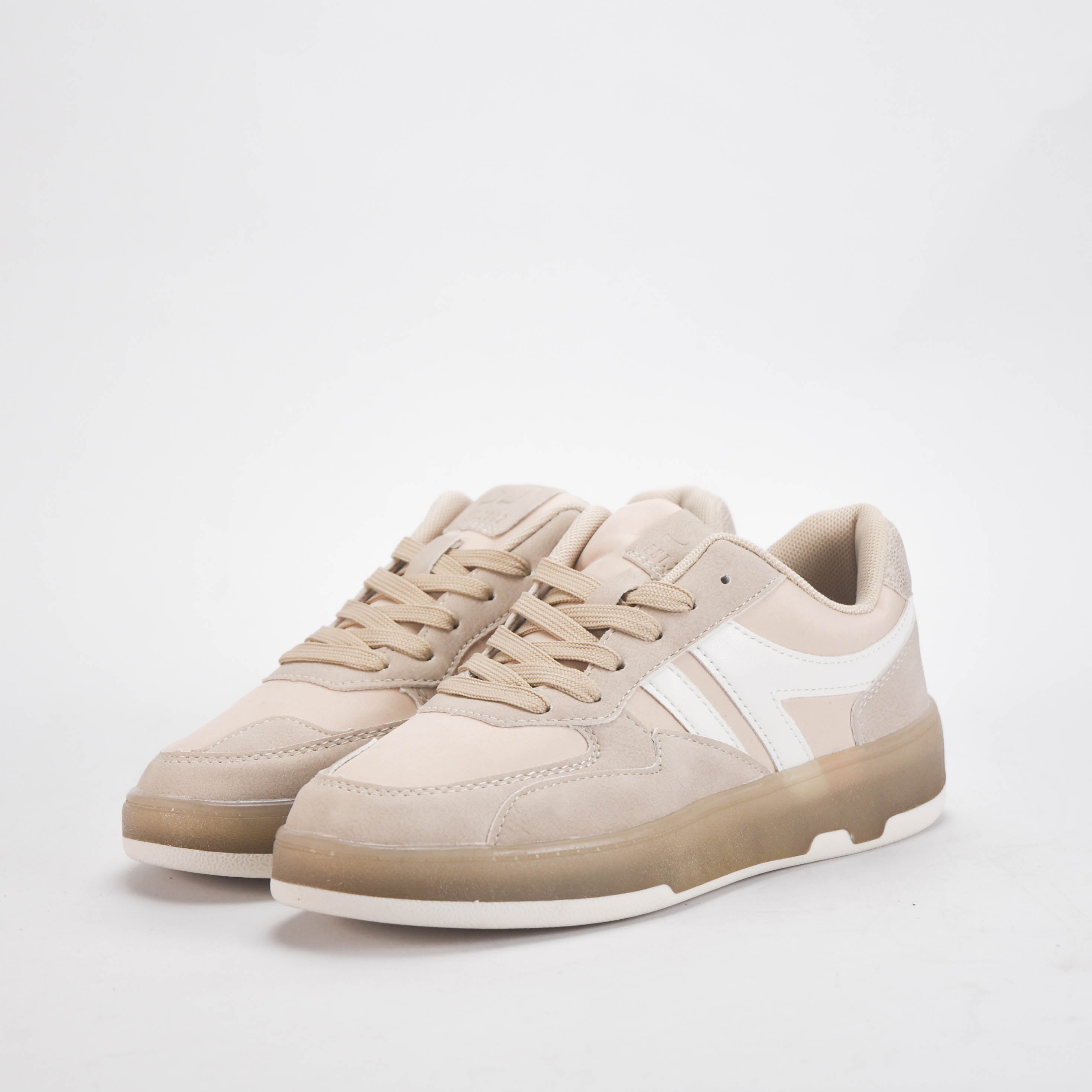 Safety Jogger Baskets Lifestyle Vegan Beige Femme