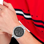 Montre Tommy Hilfiger Chronographe Élégante Acier Homme
