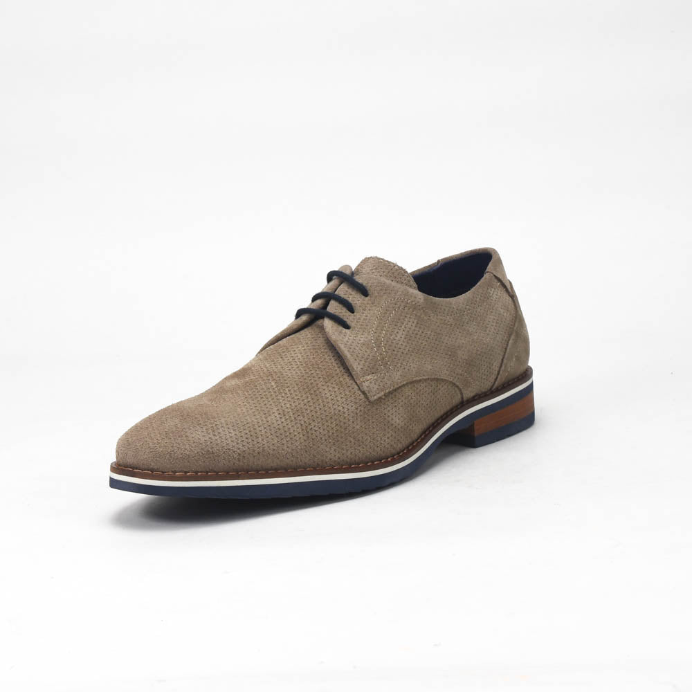 André Chaussures Derby en Daim Perforé Homme
