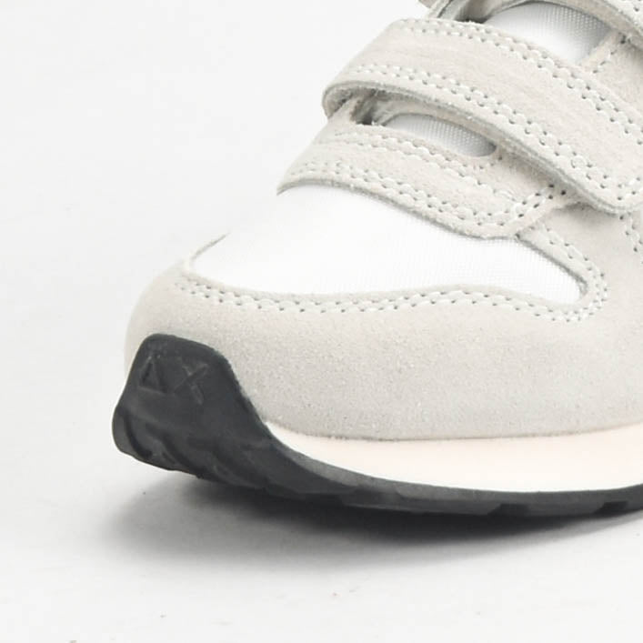 SUN68 Baskets Ally Velcro en Daim et Nylon Enfant