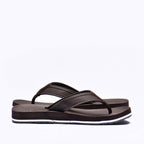 Kito Claquettes Tongs Confortables Marron Homme