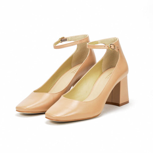 André Escarpins Jasmine Beige Élégants Femme