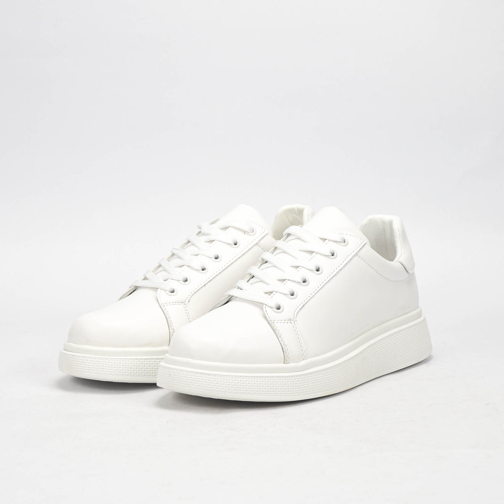 Baskets Casual Blanches Élégantes Pour Homme
