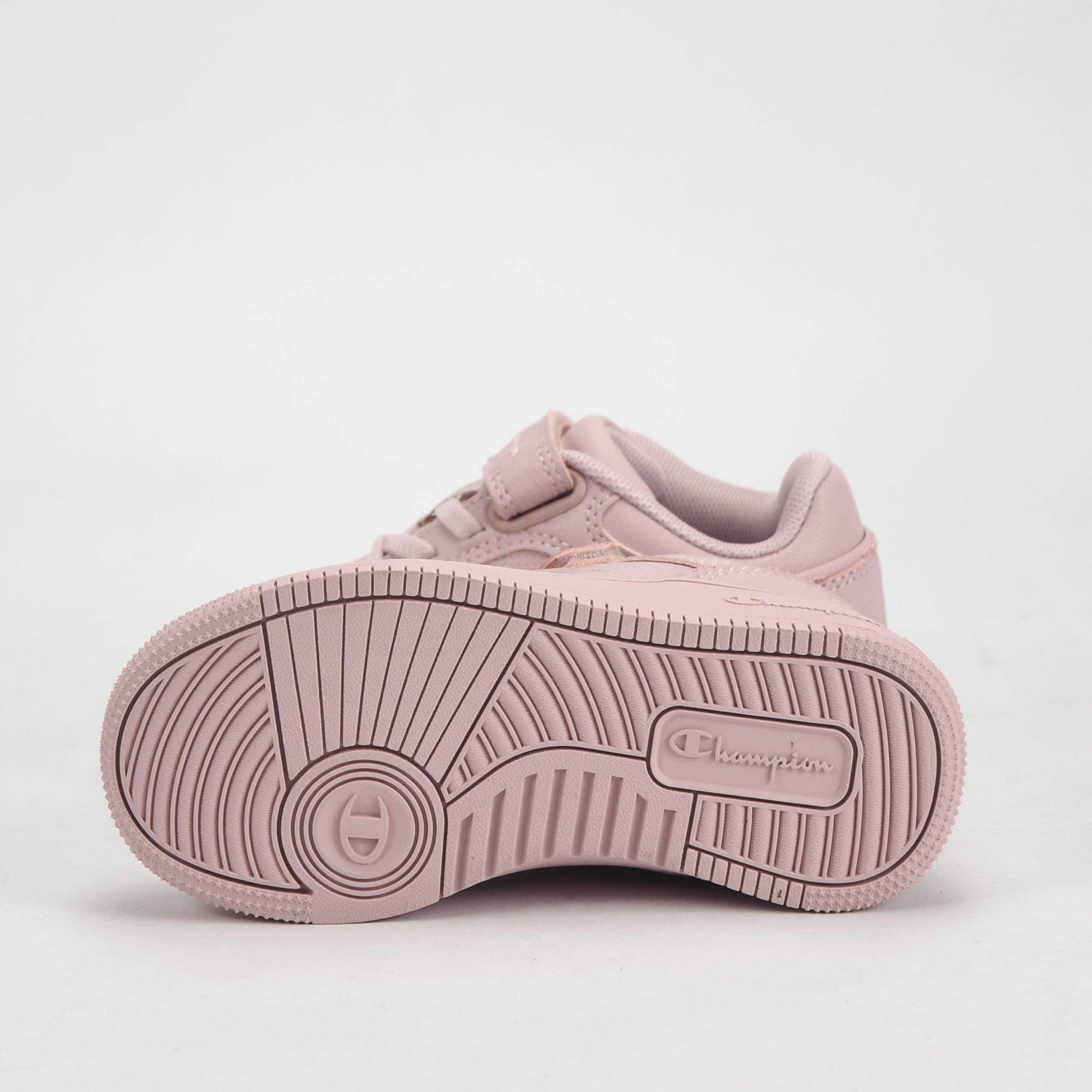 Champion Baskets Basses Roses avec Scratch Fille
