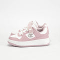 Champion Baskets Rebound 2.0 Basses Rose et Blanc Fille