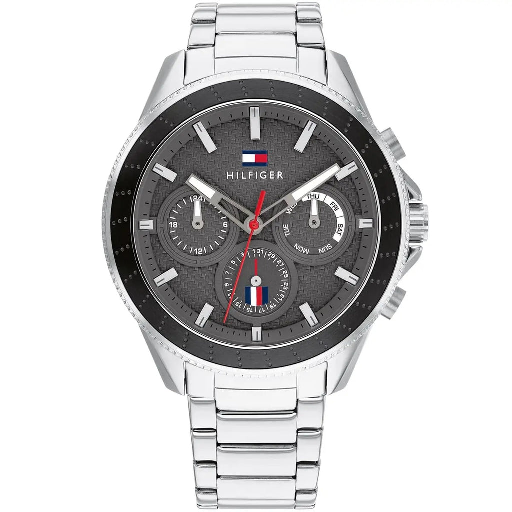 Tommy Hilfiger Montre Bracelet Acier Inoxydable Élégante Homme