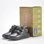 Chicco Bottines Métallisées à Scratch Fille