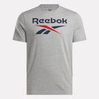 Reebok T-Shirt Logo Classique Gris Homme