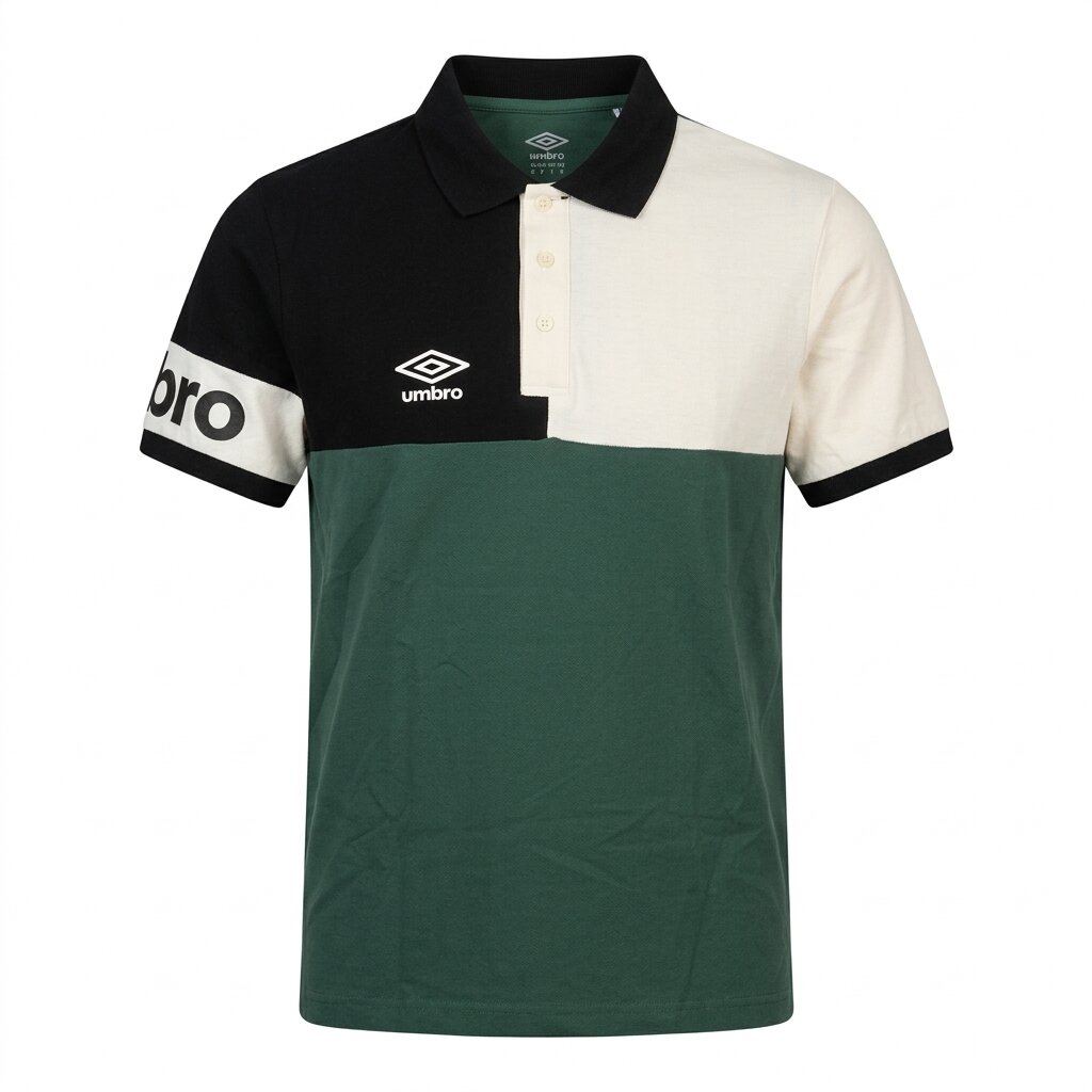 Umbro Polo Tricolore Style Sportif Homme