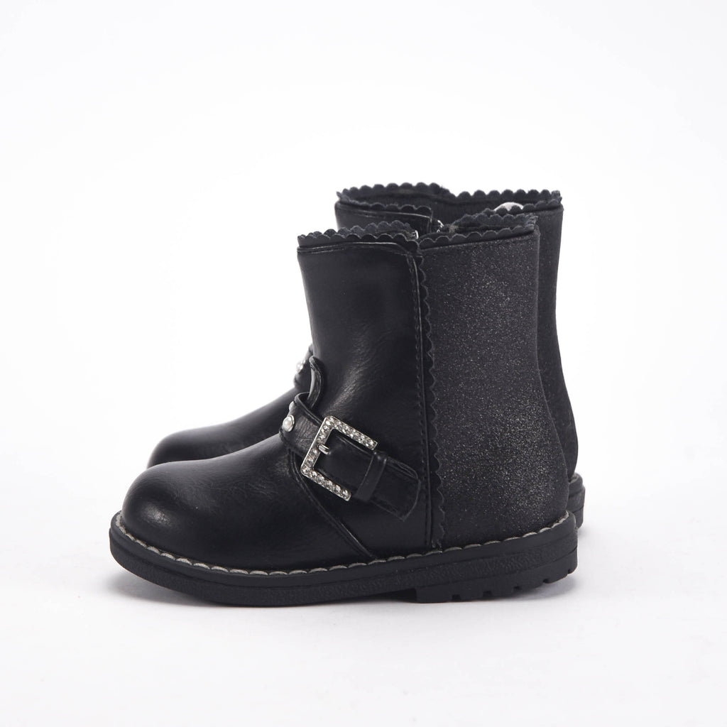 Chicco Bottines Élégantes à Boucle Strass Fille