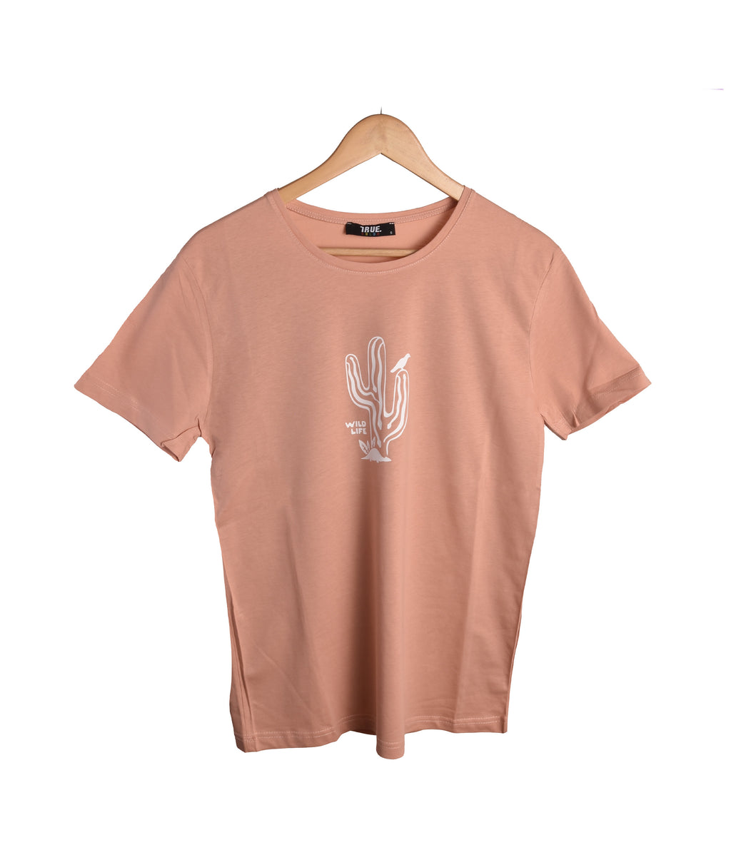 T-shirt SAUMON WILD LIFE